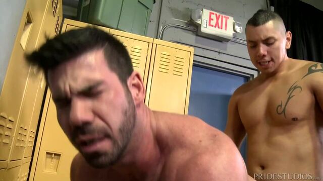 Pride Studios Locker Room Fuck Fest With Billy Santoro And Benjamin