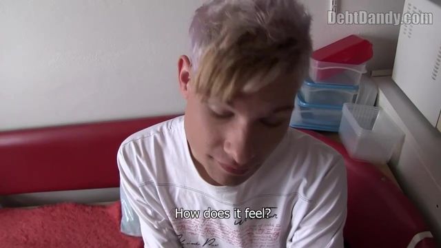 Bigstr Bleached Twink Sells His Tight Ass For Cash HOMO XXX