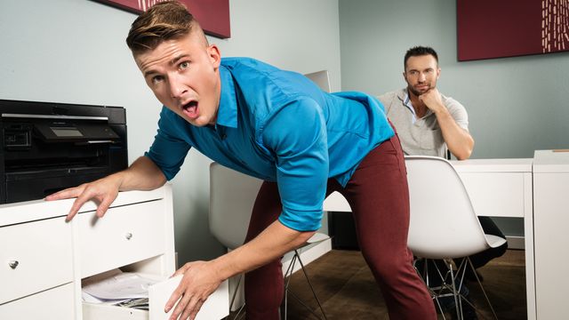 Men.Com - Jake Porter and Colby Tucker fucking at the office