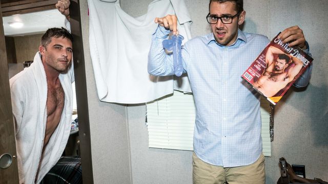 Men.Com - DILF Lance Hart rides Dante Colle's hard cock