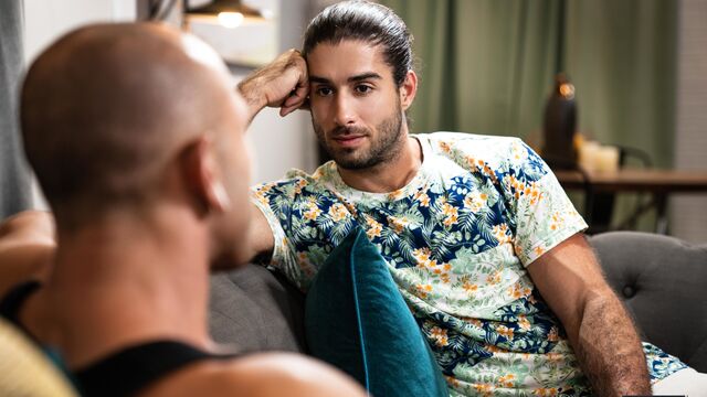 Men.Com - Bald bottom Leon Lewis drilled by Diego Sans