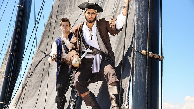 Men.Com - Pirates of the Caribbean porn spoofy with Johnny Rapid and Diego Sans