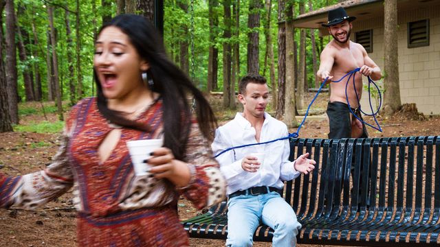 Men.Com - Gay cowboy Scott DeMarco fucks straight twink Logan Cross