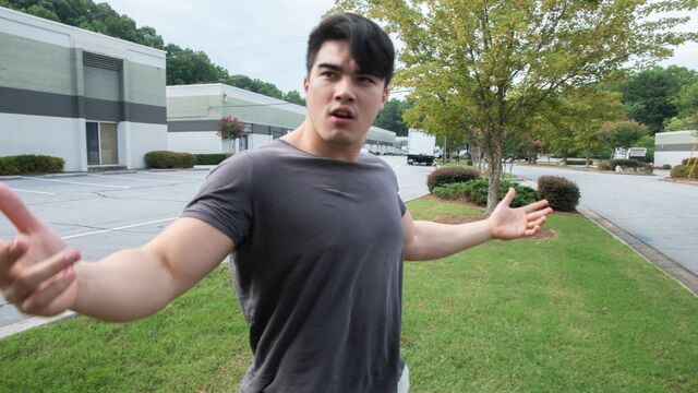 Reality Dudes - Asian amateurs Axel Kane and Kye Storm fuck in a van