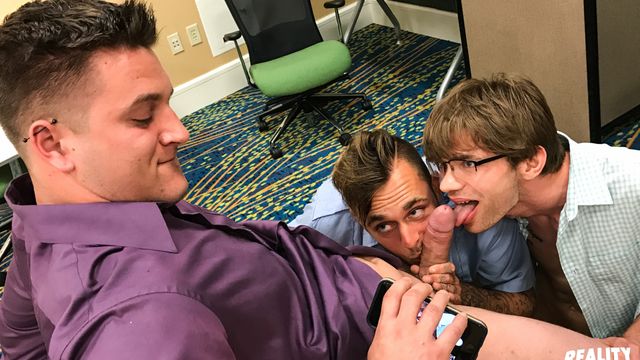 Reality Dudes - Office 3some with Dalton Briggs, Allen Lucas, and Brian Michaels