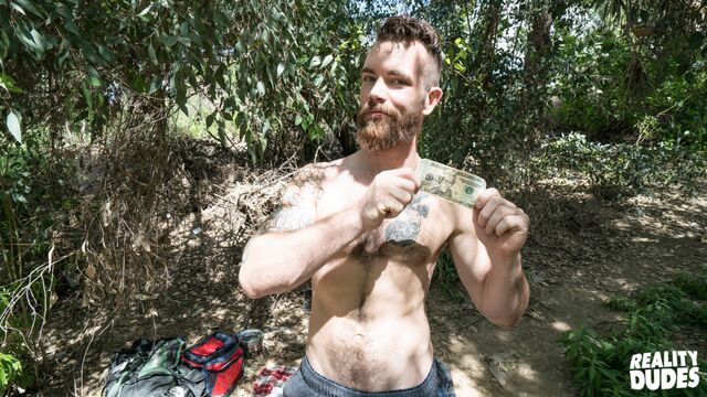 Reality Dudes - Bearded hottie Devin Vex fucked outdoors by Paul Wagner
