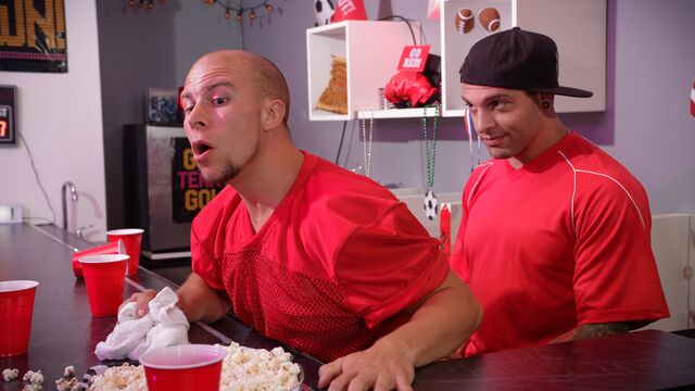 Bromo - Eli Hunter and Eddie Danger fucking during a game night