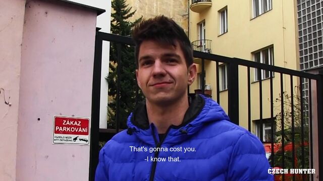 Bigstr - College student cums during hard bareback anal