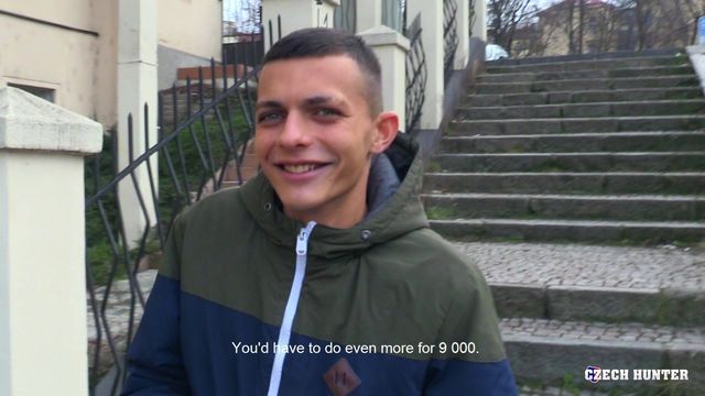 Bigstr - Skinny twink takes a facial after bareback anal