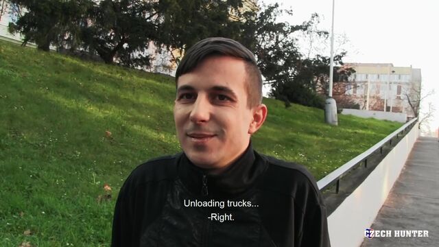 Bigstr - Dark-haired amateur twink fucked anally