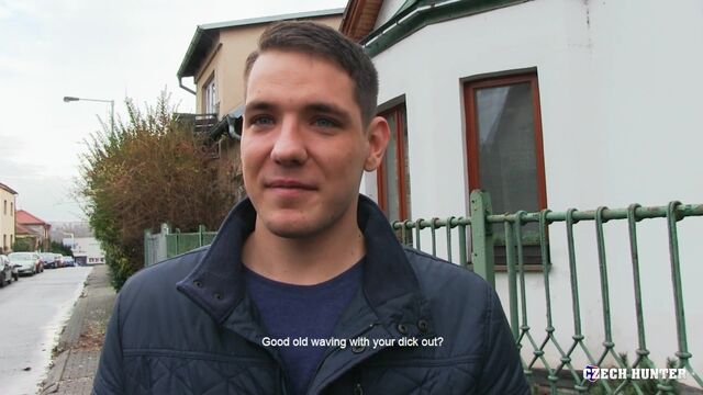 Bigstr - Czech bottom swallows cum after POV anal