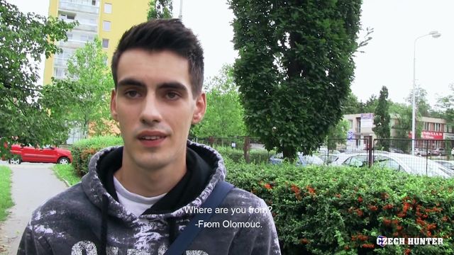 Bigstr - Dark-haired twink fucks the cameraman in POV