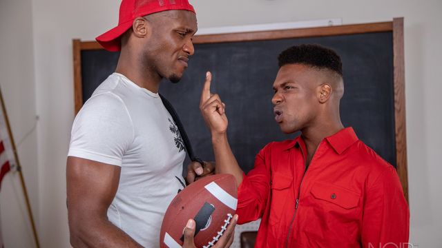 Noir Male - Ex-classmates Adrian Hart and Andre Donovan enjoy rough anal