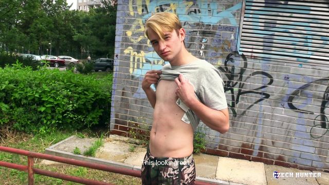 Bigstr - POV anal with a blonde Czech twink