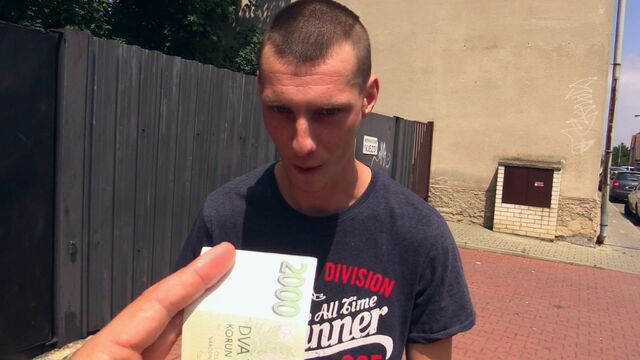 Bigstr - Thin twink gets fucked in the ass in the woods