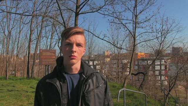 Bigstr - Sneaky park sex with a slim Czech boy