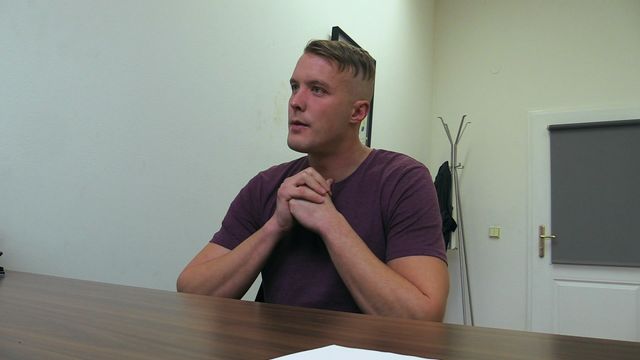 Bigstr - Inked blonde amateur ass-fucked on the desk