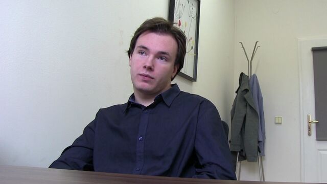 Bigstr - Homely and slightly chubby guy enjoys first gay anal