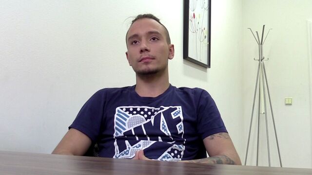 Bigstr - Tattooed amateur guy tries anal for the first time