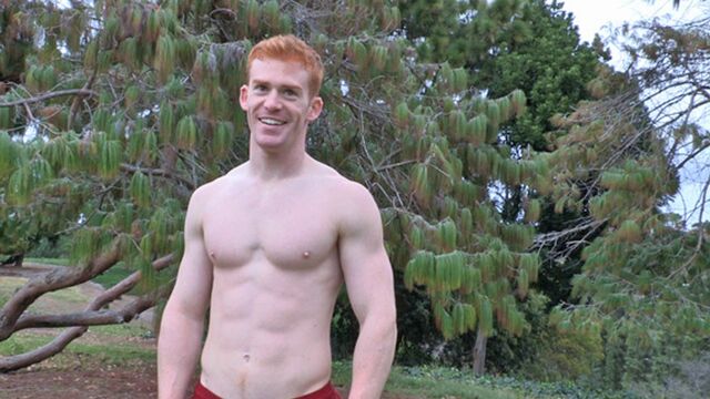 Sean Cody - Soccer-playing redheaded hottie Shey blows a huge load