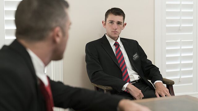 Missionary Boys - Horned-up Elder Ingles gets to top his Mormon superior