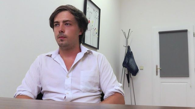 Bigstr - Classy bottom with floppy hair gets fucked in the ass