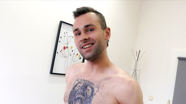 Bigstr - Dude with a really ugly tattoo earns a huge facial