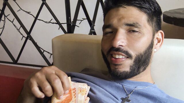 Latin Leche - Inked Latino hottie gets his big booty fucked hard