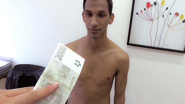 Bigstr - Stoic and exotic little hottie enjoys hard gay anal in POV