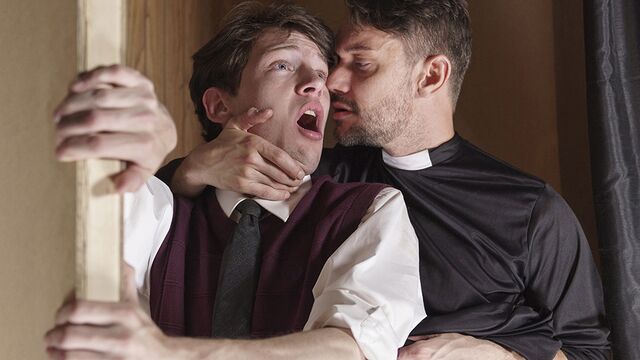 Yes Father - Priest Dale Kuda happily eats Edward Terrant's teen ass