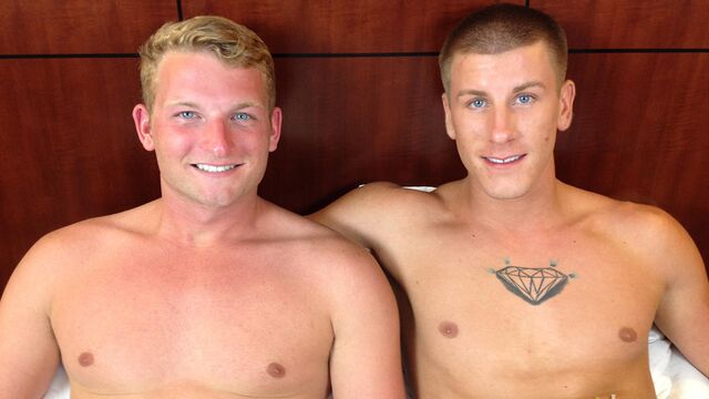 Pride Studios - Bo Dakota & Brendon Scott barebacking each other viciously