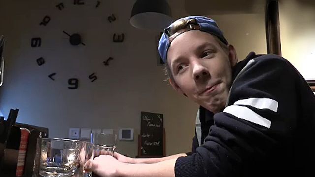 Bigstr - POV public anal scene set a gay bar (amateur)