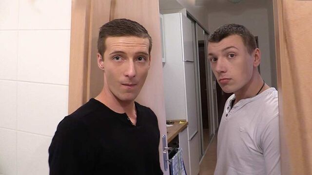 Bigstr - Hard anal fucking with two cock-crazed amateur gays