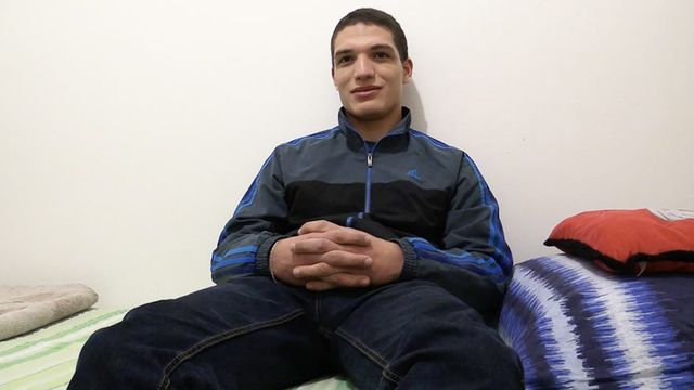 Bigstr - Amateur alpha male stud turns into a cock-hungry hoe