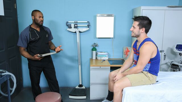 Pride Studios - Interracial anal in the examination room (Noah Donovan, Alex Gray)