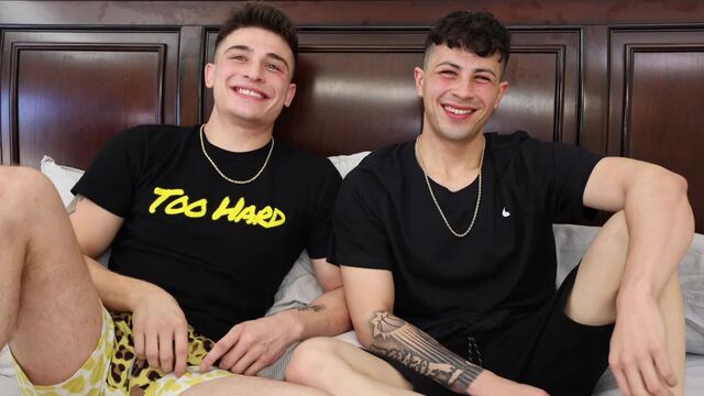 Gay Hoopla - Quick interview with Chase Arcangel and Franco Styles