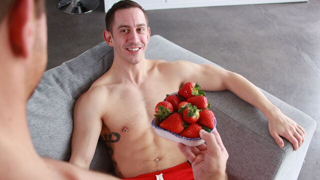 Gay Room - Bathroom butt blasting with Bryan Cole and Nate Stetson