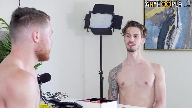 Gay Hoopla - Intense foreplay with Canelo Ment and Milo Dawson