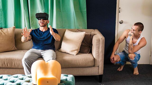 Men.Com - Gay VR seduction with Theo Brady and Chris Damned