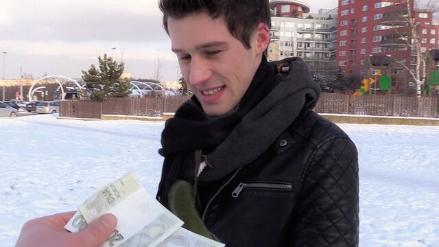 Bigstr - Bubble butt twink takes a facial after anal fucking