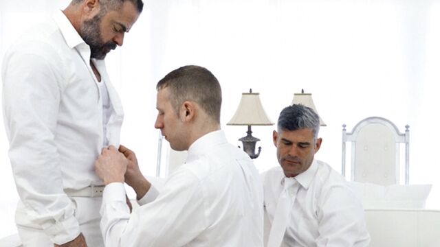 Missionary Boys - All-Mormon threesome with Elder Holland and hot anal