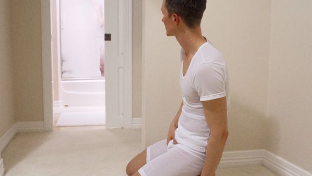 Missionary Boys - Shredded hottie Elder Sorensen jerking his beautiful cock