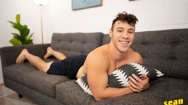 Sean Cody - Solo hottie with a cute face blows a massive load