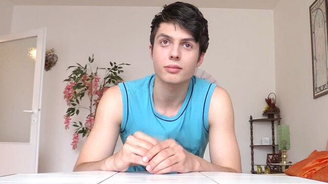 Bigstr - Hairy booty twink fucked in POV by a loan shark