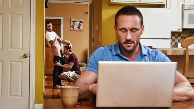 Men.Com - 3some ass fucking with Myles Landon, Damien Kyle, Cliff Jensen