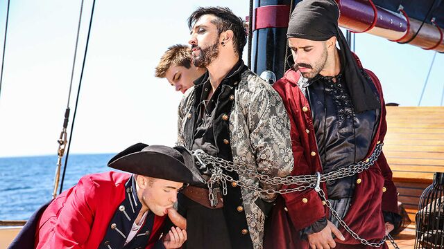 Men.Com - Johnny Rapid, Gabriel Cross, and others fuck in a porn spoof movie