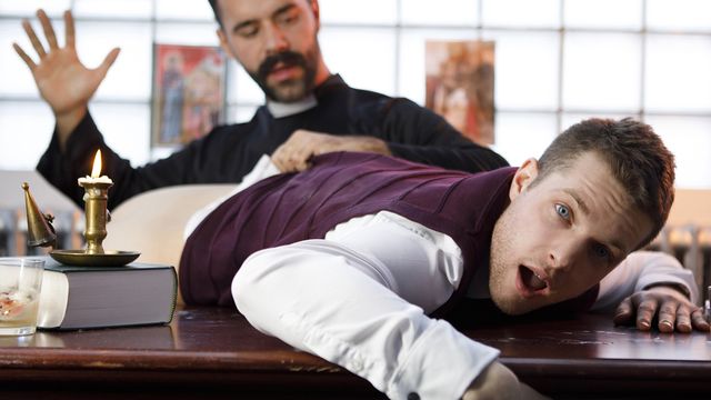 Yes Father - Father Teddy Torres fucks church boy Benjamin Blue - HOMO.XXX