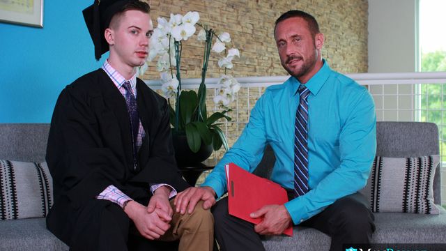 Gay Room - Kyler Ash has to bottom for Myles Landon to pass