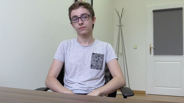 Bigstr - Total geek gets gaped in a POV porn movie