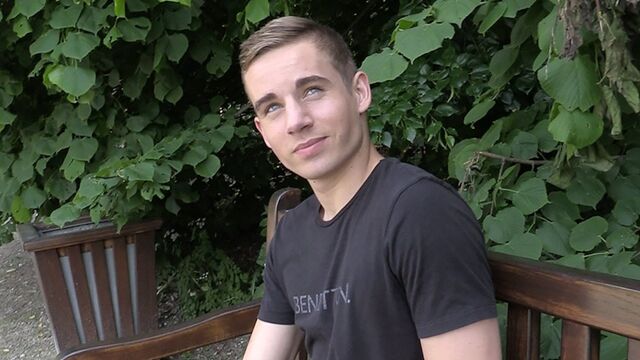 Bigstr - Outdoor sodomy scene with a horned-up amateur